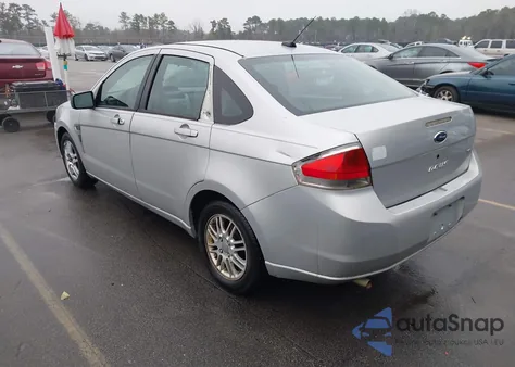 2008 Ford Focus Se/Ses z USA, uszkodzony, nr VIN 1FAHP35N88W109406